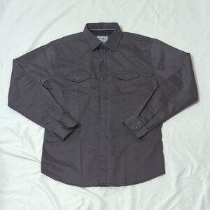 NWT Outlander Button-Up Shirt, Color Gray, Size XL *